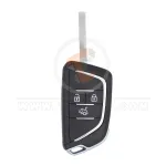 chevrolet modified flip remote key shell 3 buttons aftermarket blade