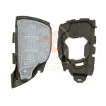 chevrolet 2021 2024 smart key remote shell 6 buttons aftermarket inside
