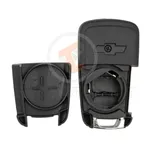 chevrolet cruze 2010 2016 2 buttons flip remote key shell aftermarket detail