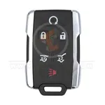 gmc chevrolet 2015 6 buttons remote key shell front