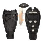 chrysler jeep dodge fobik remote key shell 3 buttons details