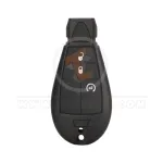 chrysler jeep dodge fobik remote key shell 3 buttons front