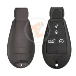 chrysler jeep dodge fobik remote key shell 4 buttons without panic