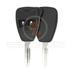 chrysler dodge jeep 2003 2009 head remote shell 2 buttons aftermarket main