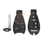 chrysler dodge jeep 2007 2014 fobik remote shell 5 buttons aftermarket detail