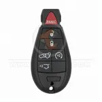 chrysler dodge jeep 2007 2014 fobik remote key shell 6 buttons front 33385