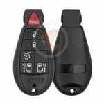 chrysler dodge jeep 2007 2014 fobik remote key shell 6 buttons sliding door main 33386