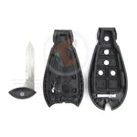 chrysler dodge jeep 2010 2015 fobik remote key shell 5 buttons aftermarket detail