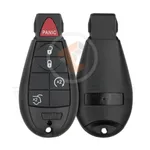 chrysler dodge jeep 2010 2015 fobik remote shell 5 buttons high trunk aftermarket main