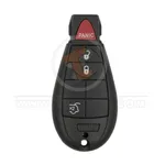 chrysler dodge jeep 2012 2016 fobik remote key shell 4 buttons aftermarket front