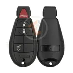 chrysler dodge jeep 2012 2016 fobik remote key shell 4 buttons aftermarket main