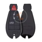 chrysler dodge jeep 2017 2020 fobik remote key shell 4 buttons aftermarket main