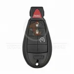 jeep cherokee 2014 2020 fobik remote key shell 3+1 buttons front 33381