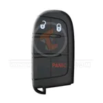 chrysler dodge jeep 2011 2018 smart remote key shell 3 buttons aftermarket front 33075