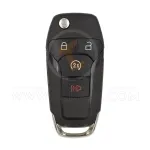 ford smart proximity remote key shell 4 buttons aftermarket brand front