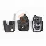ford focus curve 2010 2014 flip remote shell hu101 blade 3 buttons details2 33225