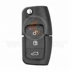 ford focus curve 2010 2014 flip remote shell hu101 blade 3 buttons front 33225