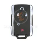 gmc chevrolet 2015 5 buttons chrome remote key shell aftermarket front 34219