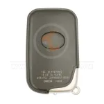 lexus 2007 2010 smart key remote shell 3 buttons suv trunk aftermarket back