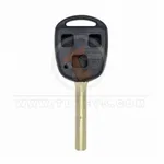 lexus 1997 2001 head key remote shell Long blade 3 buttons front 24044