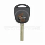 Lexus 2006 2011 Head Key Remote Shell 2 Buttons with Short Profile Aftermarket back 25128