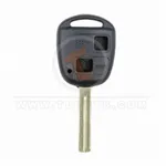 Lexus 2006 2011 Head Key Remote Shell 2 Buttons with Short Profile Aftermarket front 25128