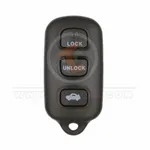 Lexus Toyota Avalon 2004 Keyless Remote Shell 4 Buttons Aftermarket front 34368