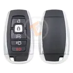 lincoln smart proximity remote key shell 5 buttons aftermarket