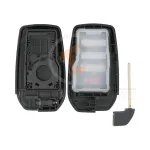 toyota land cruiser 2022 smart key remote shell 4 buttons blade and cover