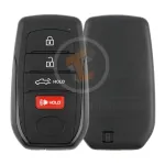 toyota land cruiser 2022 smart key remote shell 4 buttons main