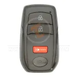 toyota land cruiser 2022 smart key remote shell 3buttons front1