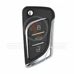 KeyDiy KD Flip Key Remote 3 Buttons Lexus Type B30 33657 front
