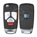 keydiy kd universal flip key remote 4 buttons b series audi type b27 4 main