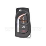 kd b13 4 flip key remote 4 buttons front