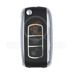 keydiy bentley type B07 flip key remote 3 buttons front 32421