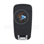 keydiy chevrolet type b18 flip key remote 4 buttons back 32430