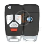keydiy kd universal multi functional flip key remote 4 buttons nb27 4 main