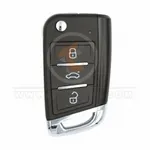 Keydiy KD Flip Key Remote VW MQB Type NB15 33663 front