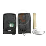 keydiy ZB14 3 universal smart key remote 3 buttons honda type detail 34567