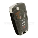 xhorse wired flip remote remote 4 buttons xkbu21en side