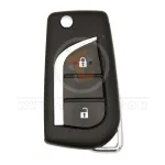 xhorse flip remote key 2 buttons type xkto21en front
