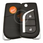 xhorse flip remote key 2 buttons type xkto21en
