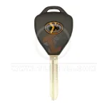 xhorse wired head key remote 3 buttons toyota type xkto24en back