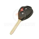 xhorse wired head key remote 3 buttons toyota type xkto24en side 2