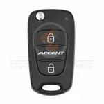 hyundai Accent SOLARIS 2011 2012 2013 2014 flip remote key oem front