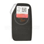 genuine kia ev6 2023 smart remote key 4 buttons 95440 cv020 back