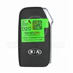 genuine kia niro 3 buttons front with part details