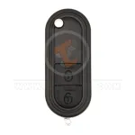 genuine flip key remote for mg3 2 buttons 10046408 front