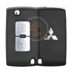 refurbished mitsubishi pajero 2014 2017 flip key remote 2 buttons main