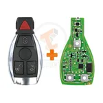fobik remote 4 buttons with board main
